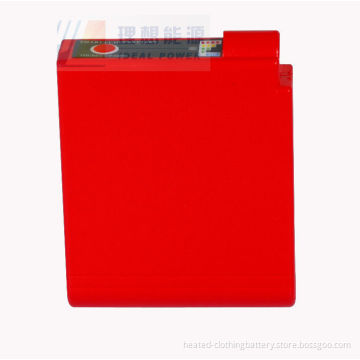 Red , Pink , Blue Heated Clothing Battery Pack With 4-heat Levels